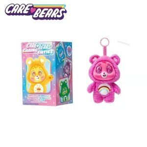 CareBears Caring Cuties Keychain - Cheer Bear